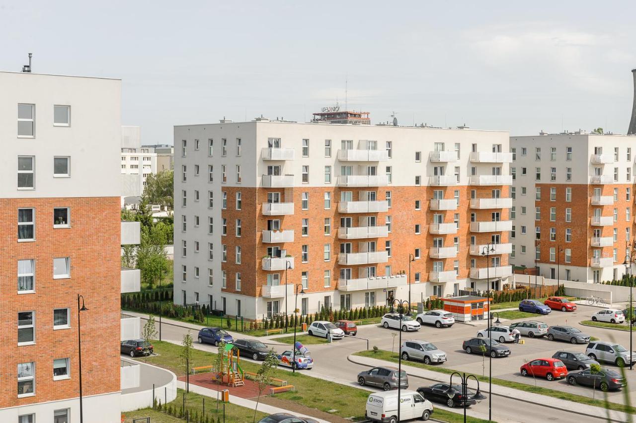 Lumina Comfy Apartment Lodz Exteriör bild
