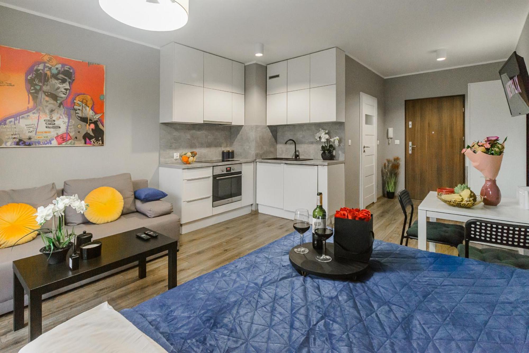 Lumina Comfy Apartment Lodz Exteriör bild