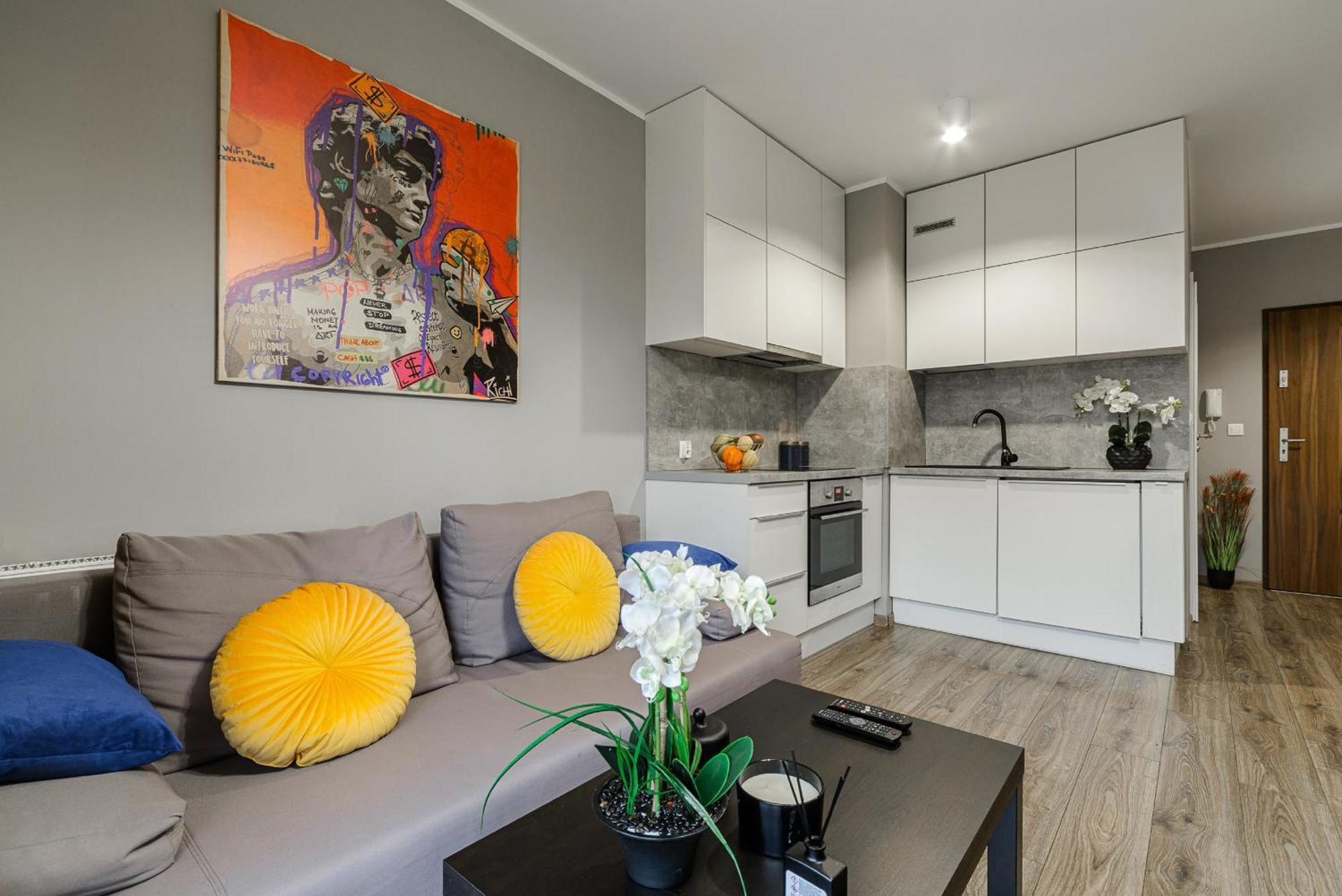 Lumina Comfy Apartment Lodz Exteriör bild